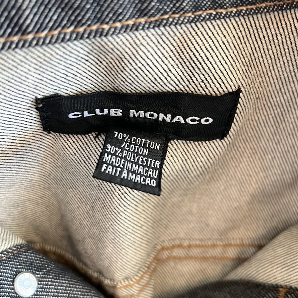 Club Monaco denim jacket - Picture 2 of 4